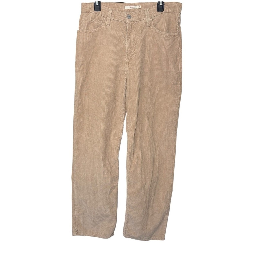 Levi's '94 Baggy Tan Corduroy Pants Women's Size 31 Casual